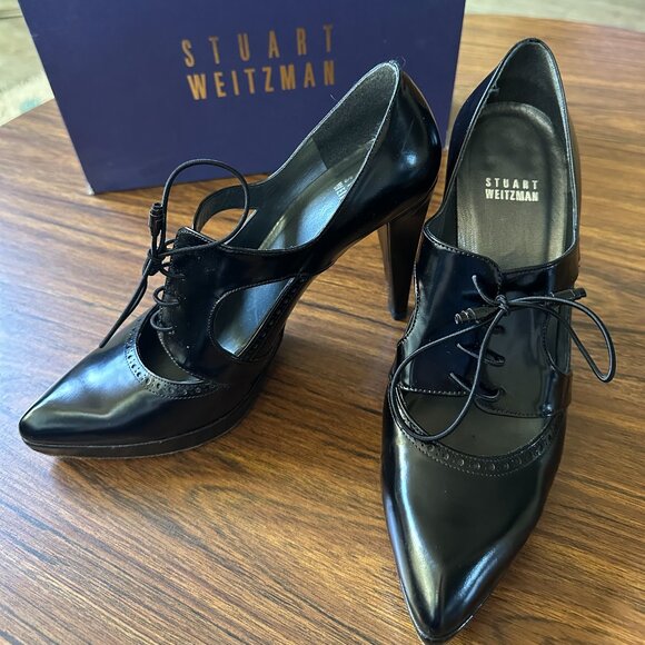 Vintage Stuart Weitzman Cambridge Heels - Picture 1 of 6